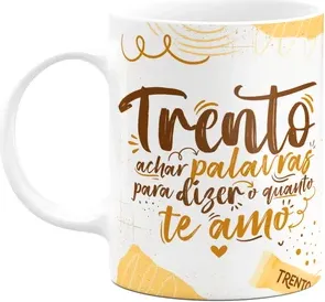 Caneca Páscoa Doce - Trento Achar Palavras - M2 - 325ml