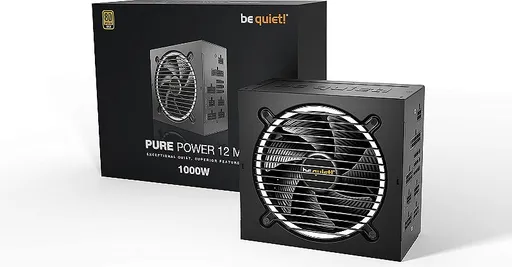 Fonte Be Quiet! Pure Power 12M 1000W 80 PLUS Gold Full Modular PCIe 5.0 ATX 3.0…
