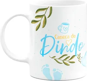 Caneca De Dindos - Caneca Do Dindo - 325ml