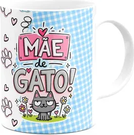 Caneca Mães - A Melhor Mãe Do Mundo - Mãe De Gato - M2