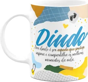 Caneca De Dindos - Ser Dindo É... M2 - 325ml