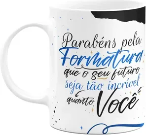 Caneca Formatura - Parabéns Pela Formatura