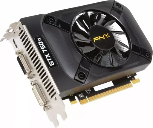 PNY GeForce GTX 750Ti OC 2GB GDDR5 128-bit PCI-E 3.0 x16