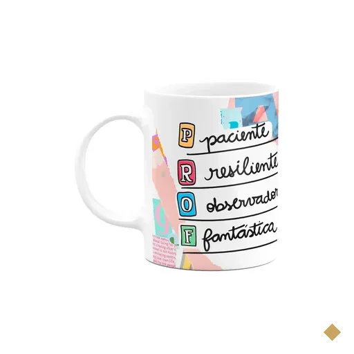 Caneca Professora Paciente Raiante Observadora Fantástica M2