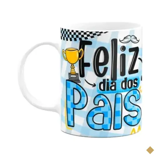 Caneca Dos Pais - Eu Te Amo! Feliz Dia Dos Pais - M5