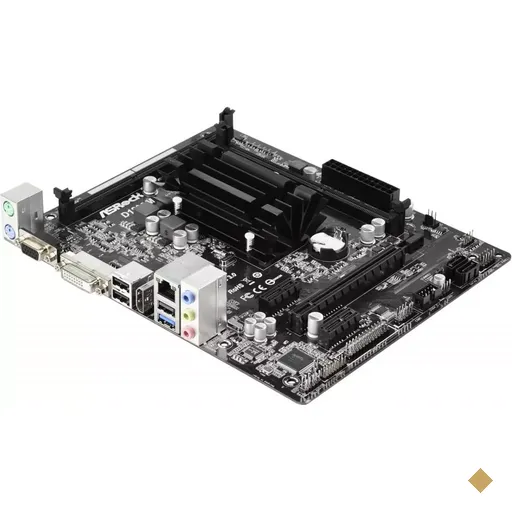 Placa Mãe ASRock D1800M (2.41GHz, Dual-Core) Celeron Micro ATX