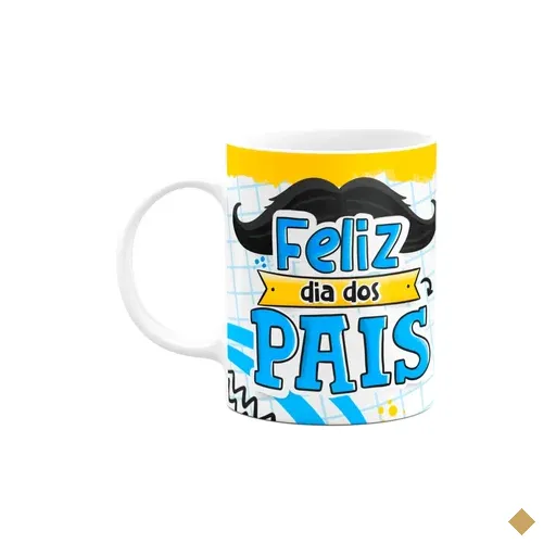 Caneca Dos Pais - Eu Te Amo! Feliz Dia Dos Pais - M4