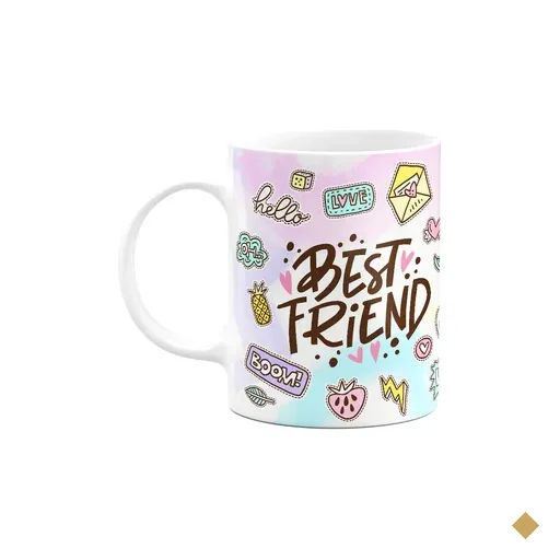 Caneca Amizade - Girls Best Friend Icons Moments