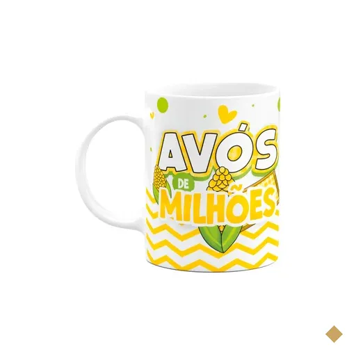 Caneca Dos Avós - Avós De Milhões  - 325ml