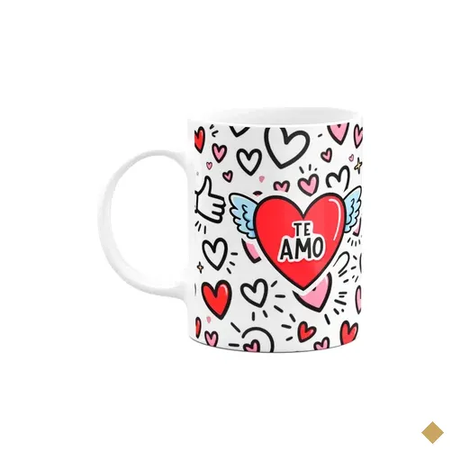 Caneca Namorados - É N Seu Abraço Q O Mundo Faz Sentido - M3