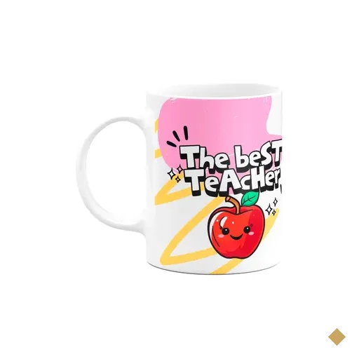 Caneca Professores - The Best Teacher - Exclusiva Da Prof