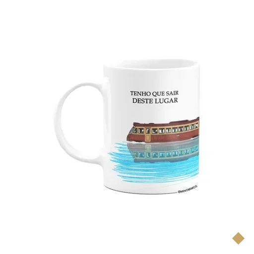 Caneca White - O Trem - A Viagem De De Chihiro