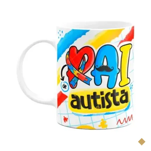 Caneca Dos Pais - Pai De Autista - 325ml