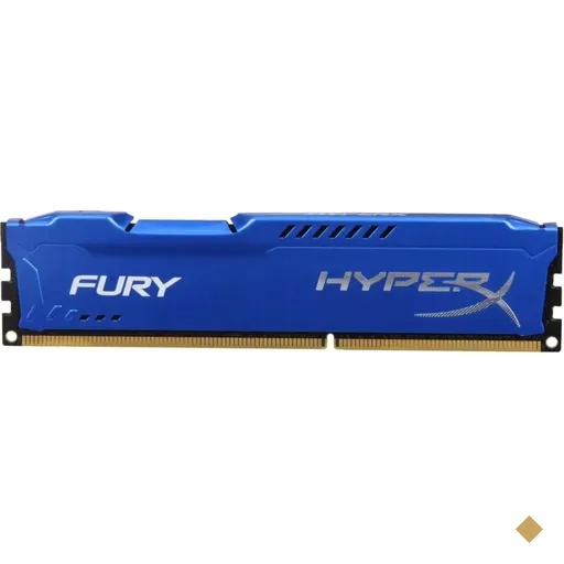 Memória HyperX Fury Blue 4GB DDR3 1333MHz PC3-10600