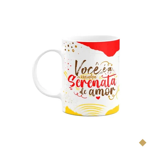 Caneca Páscoa Doce - Você É A Minha Serenata De Amor - M2