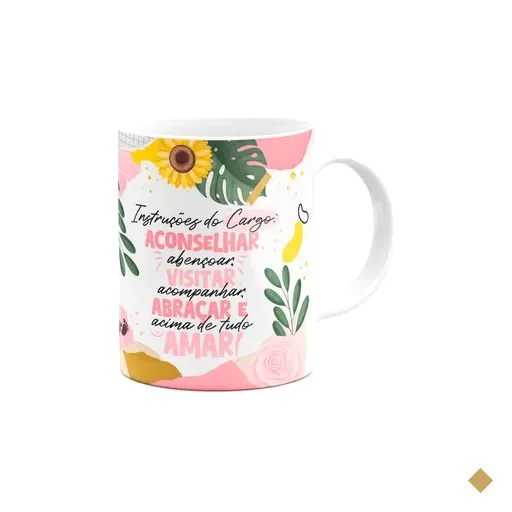 Caneca De Dindos - Dinda - Instruções Do Cargo