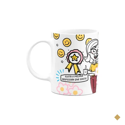 Caneca Professores - Eleita A Melhor Professora Que Existe