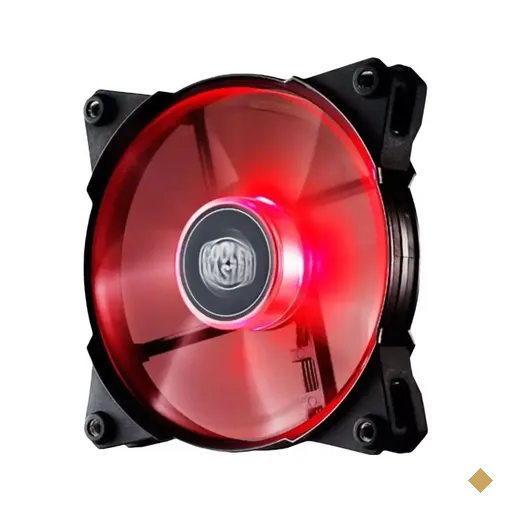 Cooler Master Jetflo Fan 120mm Red R4-JFDP-20PR-R1