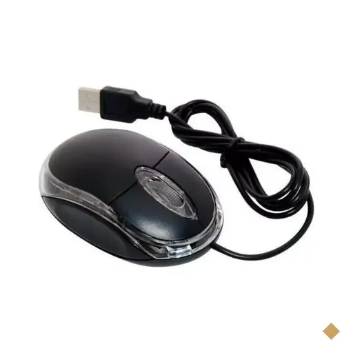 PCTop Óptico 800dpi Preto