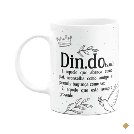 Caneca De Dindos - Definição De Dindo - M2 - 325ml