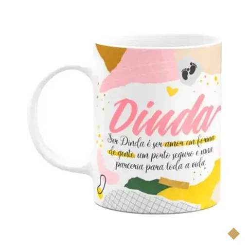 Caneca De Dindos - Ser Dinda É... M2 - 325ml