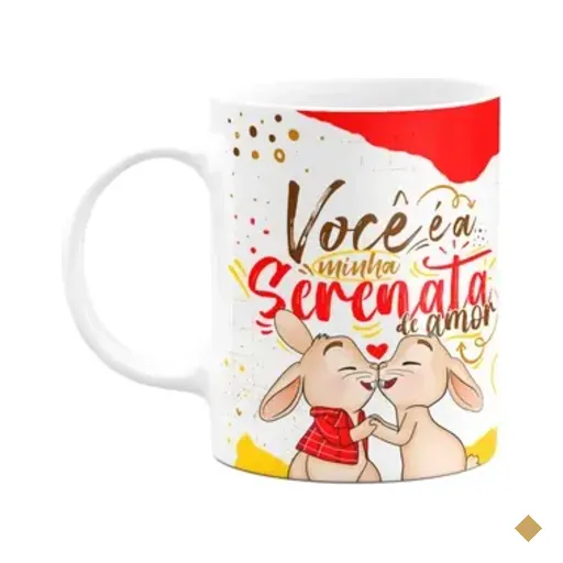 Caneca Páscoa Doce - Você É A Minha Serenata De Amor
