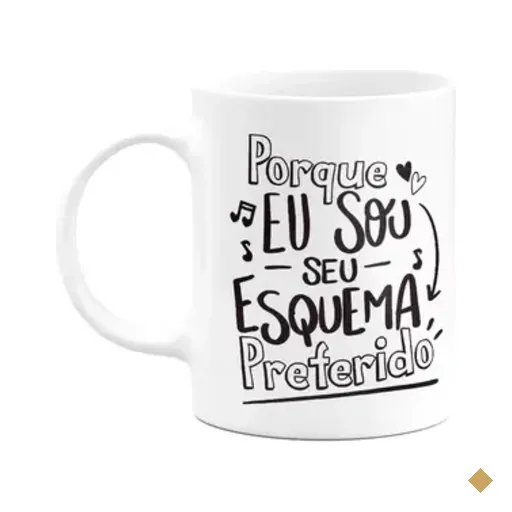 Caneca Namorados - Porque Eu Sou O Seu Esquenta Preferido
