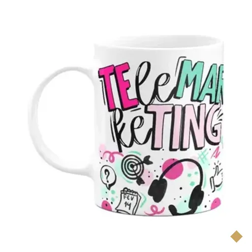 Caneca Profissões - Telemarketing - 325ml - M2
