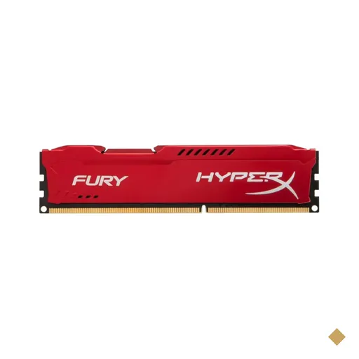 Memória HyperX Fury Red 4GB DDR3 1866MHz PC3-15000