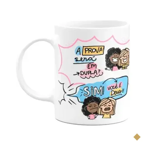 Caneca Professores - A Prova Vai Ser Em Dupla? Funmug
