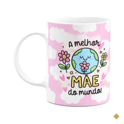 Caneca Mães - A Melhor Mãe Do Mundo - Funmug