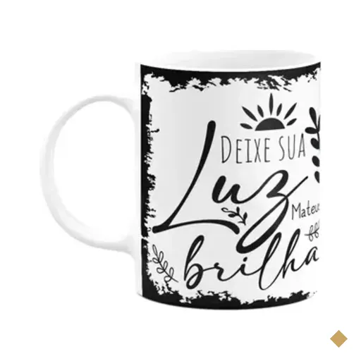 Caneca Religiosa Ore - Deixe Sua Luz Brilhar - M2