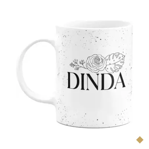 Caneca De Dindos - Dinda - 325ml - Branca