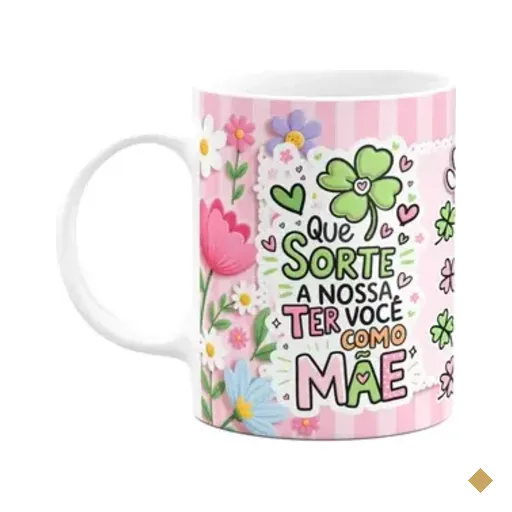 Caneca Mães - Que Sorte A Nossa Ter Você Como Mãe De Pet!