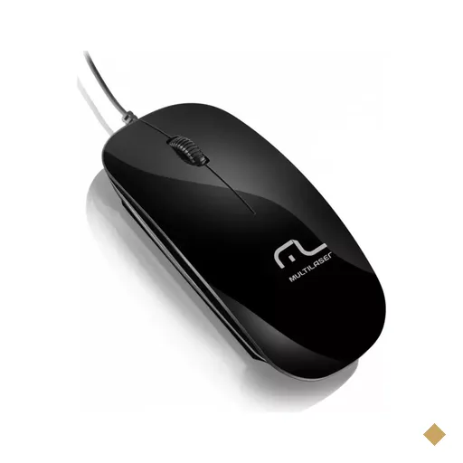 Multilaser Óptico 800dpi Slim Preto