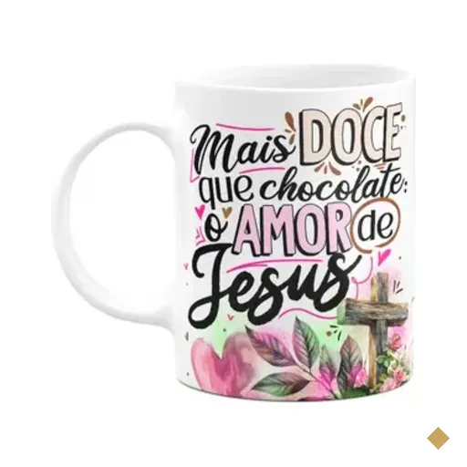 Caneca Da Páscoa - Mais Doce, Só O Amor De Jesus - M2