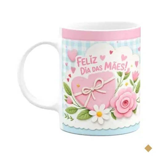 Caneca Mães - É Sobre Cuidar Com Todo Amor Do Mundo