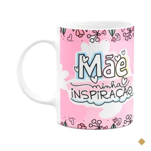 Caneca Mães - Minha Inspiração - A Melhor Mãe Do Mundo