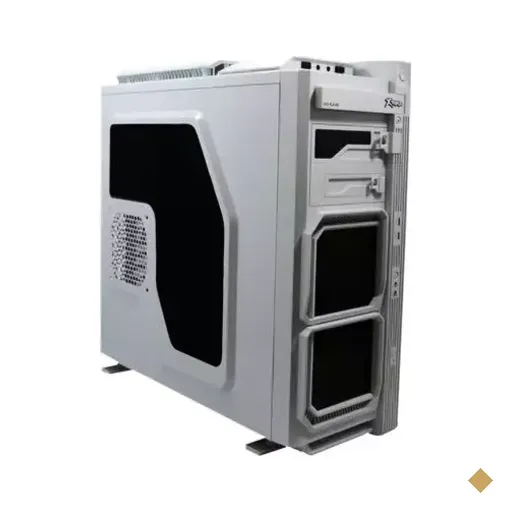 Gabinete XTrike V9 Gaming Branco LED Verde Mid Tower