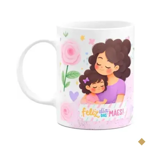 Caneca Mães - Mãe, Mamis, Mãezinha, Mainha - M3