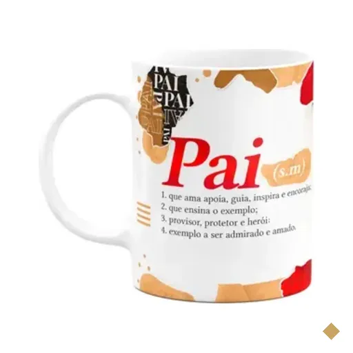 Caneca Dos Pais - O Significado De Pai - M3 - 325ml