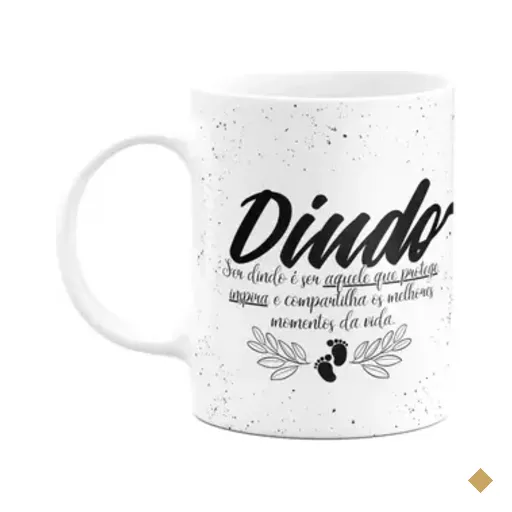 Caneca De Dindos - Ser Dindo É... M3 - 325ml