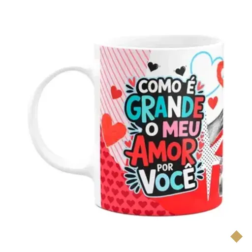 Caneca Namorados - Como É Grande O Meu Amor Por Você
