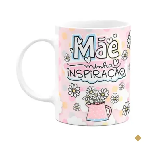 Caneca Mães - Minha Inspiração, Minha Rainha