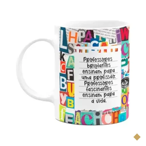Caneca Professores - Professores Brilhantes E Fascinantes