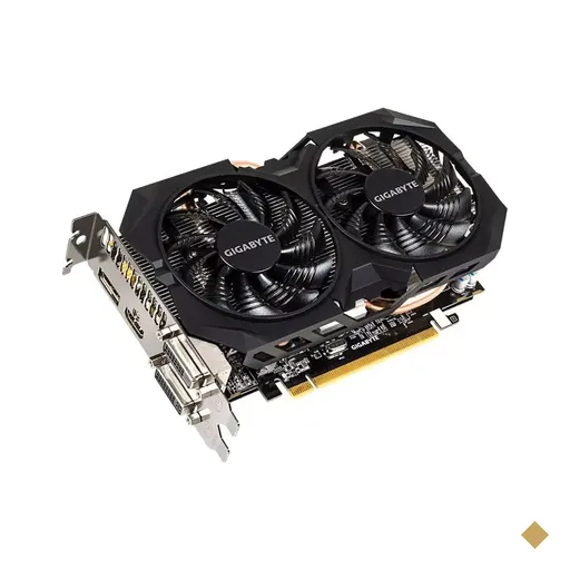 Placa de Vídeo Gigabyte Radeon R7 370 Windforce 2X 4GB OC GDDR5 256-bit PCI…