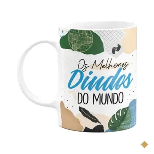 Caneca De Dindos - Os Melhores Dindos Do Mundo