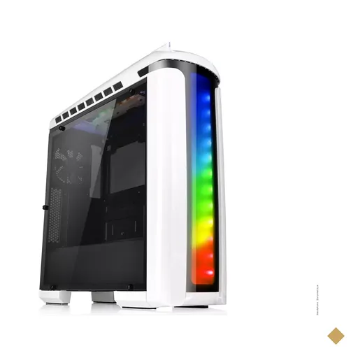 Gabinete Thermaltake Versa C22 Snow Windowed LED RGB Mid Tower