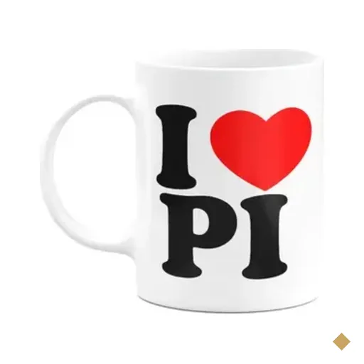 Caneca I Love Pi - Piauí - 325ml - Branca