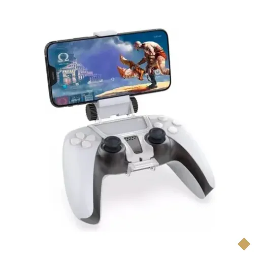 Suporte De Celular Para Controle Ps5 Dual Sense Ajustável